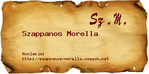 Szappanos Morella névjegykártya